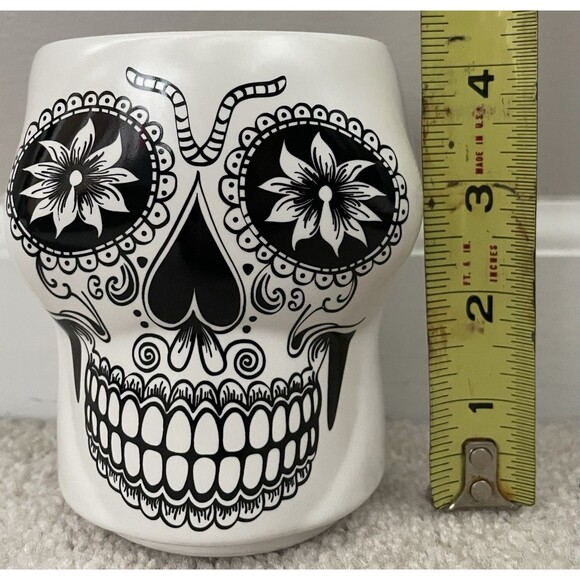 Don Julio Tequila SKULL Mugs 16oz SET OF FOUR - Picture 5 of 10